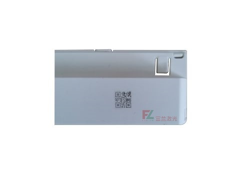 塑料材質光纖激光打標二維碼